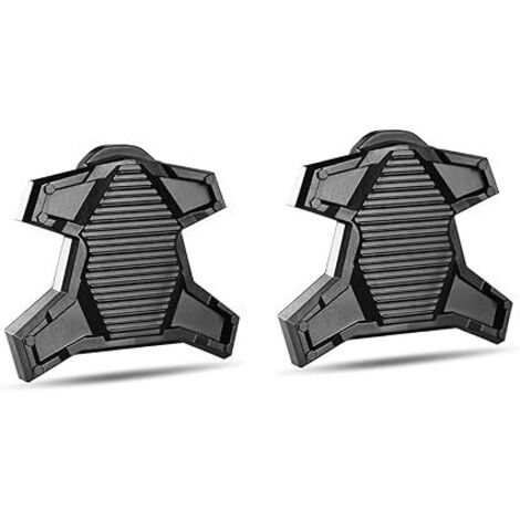 SHINING HOUSE Adaptador de pedal de bicicleta para sistema Look-Keo No se necesitan abrazaderas para convertir pedales automáticos en pedales planos