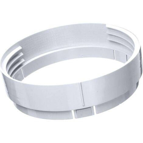 SHINING HOUSE Adaptador de ventana para acoplador de manguera de escape de aire acondicionado móvil, conector de 15 cm de diámetro, extensión de rosca, extensor de acoplamiento, color blanco