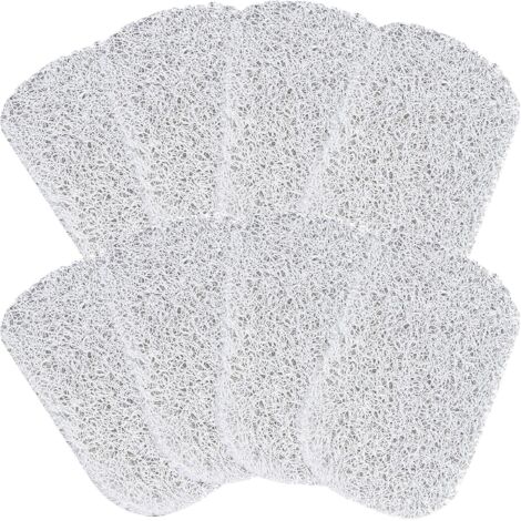 SHINING HOUSE Almohadilla para guardar jabón blanca, almohadilla para jabonera de ducha, jabonera con drenaje automático, almohadillas para levantar jabón para ducha, cocina, baño