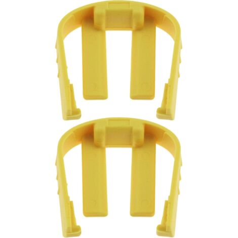 SHINING HOUSE Anillo de retención de conexión rápida para hidrolavadora 50373330 compatible con Karcher K2 K3 K4 K5 K6 K7, clips en C de repuesto, amarillo