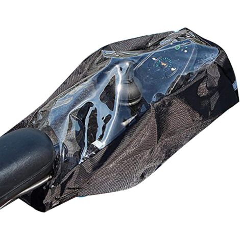 SHINING HOUSE Armlehnenbezug für Elektrorollstuhl, langlebig, transparent, Regenschutz, langlebiges Zubehör (schwarz)