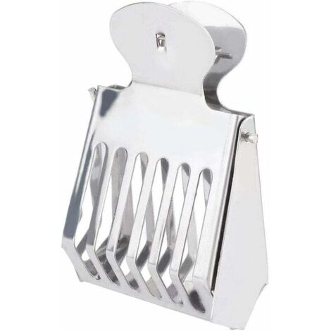SHINING HOUSE Atrapador de abejas reinas de acero inoxidable como jaula para abejas reinas, herramienta de captura para apicultores, 6,94,9 cm