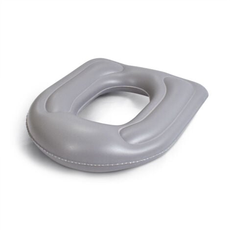 SHINING HOUSE Aufblasbares Toilettensitzkissen, Donut-Erhöhungskissen, höhenverstellbarer Toilettensitz, Schmerzlinderung im Steißbein