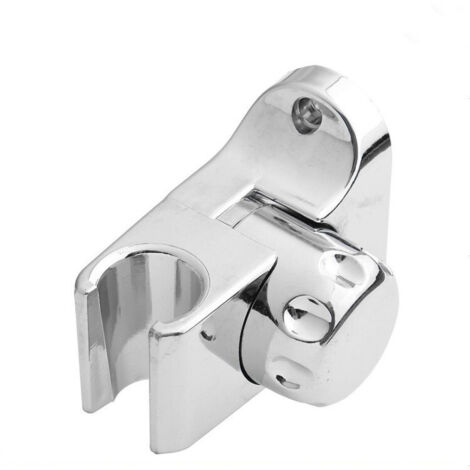 SHINING HOUSE Austauschbarer Handbrausehalter, Duschkopfhalter, verstellbare Badezimmer-Handbrauseklemme, geeignet für Duschstange
