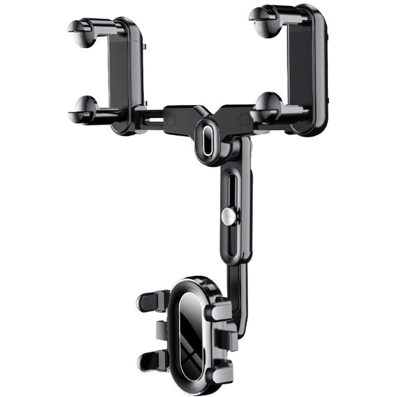 Image of Auto-Rückspiegel-Telefonhalter, 360 drehbare Auto-Navigationshalterung - Shining House