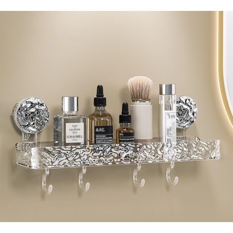 SHINING HOUSE Badezimmer-Organizer und Aufbewahrung, Duschregal, Badezimmerregale, Duschregal für Innendusche, Duschwand-Organizer