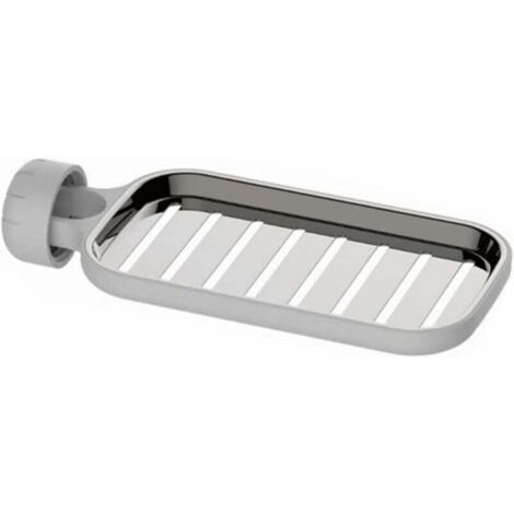 SHINING HOUSE Bandeja escurridora para grifo, rejilla de acero inoxidable, soporte para esponja para grifo de cocina, soporte para cepillos, rejilla de almacenamiento para fregadero, bandeja para cham