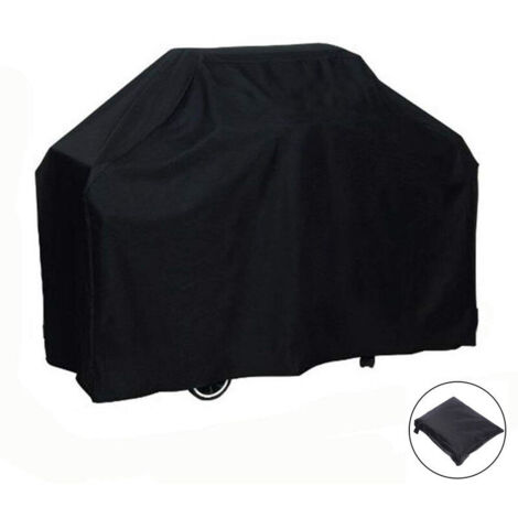 LABLANC SHINING HOUSE BBQ Cover, Outdoor Grill Cover, Waterproof BBQ Cover for Weber, Brinkmann, Char Broil and More, Heavy Duty 210D Oxford Fabric & Anti-UV (80 X 66 X 100 CM)