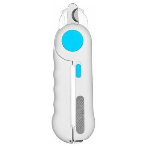 SHINING HOUSE Bloodline LED-Nagelknipser für Haustiere, Katzenkrallenschere, Krallenschere für Kaninchen, Blau