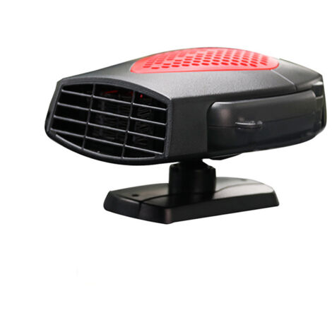 SHINING HOUSE Calentador de coche de 24 V, encendedor de cigarrillos, ventilador eléctrico portátil de 150 W, soplador de aire caliente para coches con toma de encendedor de cigarrillos con desempañad