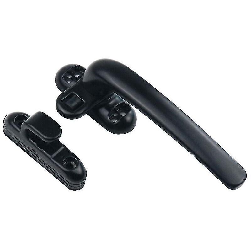 Shining House - Casement Lockable Door and Window Handle Window Lock Handle Black