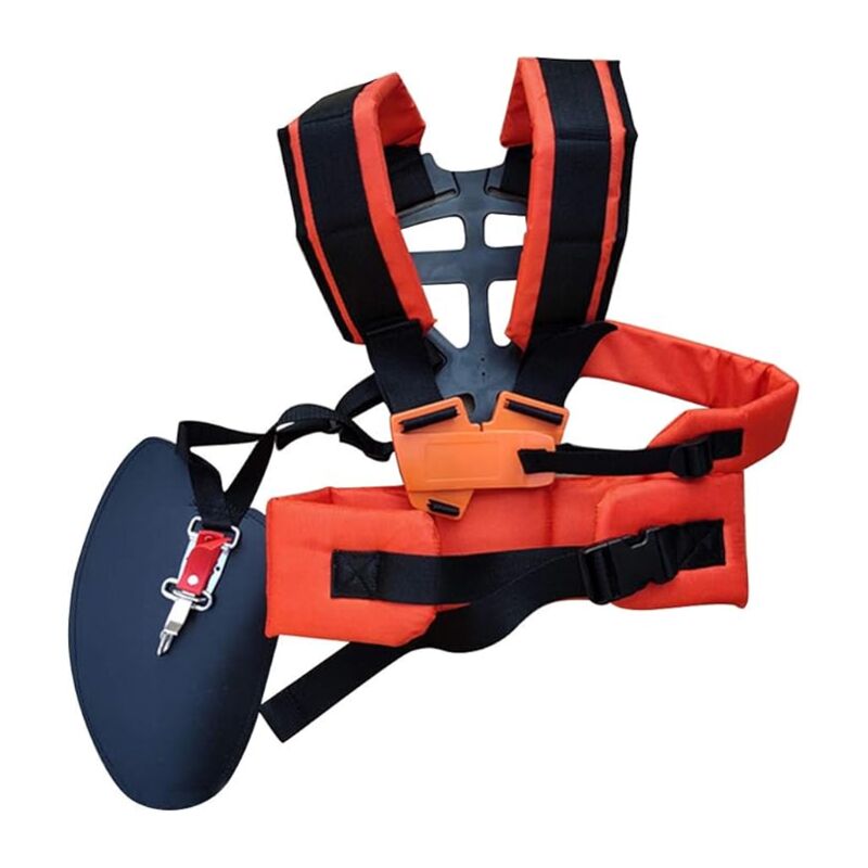 Shining House - Ceinture de sécurité confortable à résistance réglable, bandoulière pratique et confortable, adaptée aux débroussailleuses, tondeuses