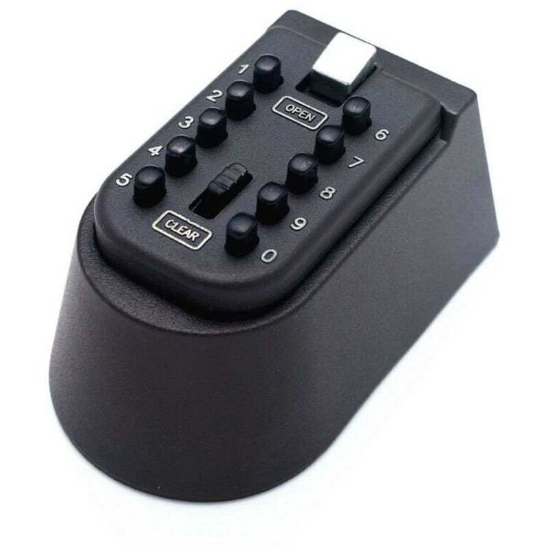 Shining House - Clé Coffre-Fort, Combinaison Key Lock Box, Mur extérieur Les clés Coffre-Fort sécurité pour la Maison de Rechange 10.5X4.8X6.5cm