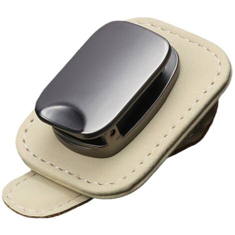 SHINING HOUSE Clip para gafas de sol para visera, soporte para gafas de sol para visera, clip multifuncional para gafas para coche  Percha multifuncional para gafas con abrazadera