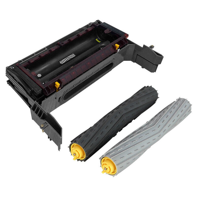 Convient pour les accessoires de balayeuse irobot base de charge 5/6/7/8/9 série brosse principale cadre rouleau brosse compartiment - Shining House