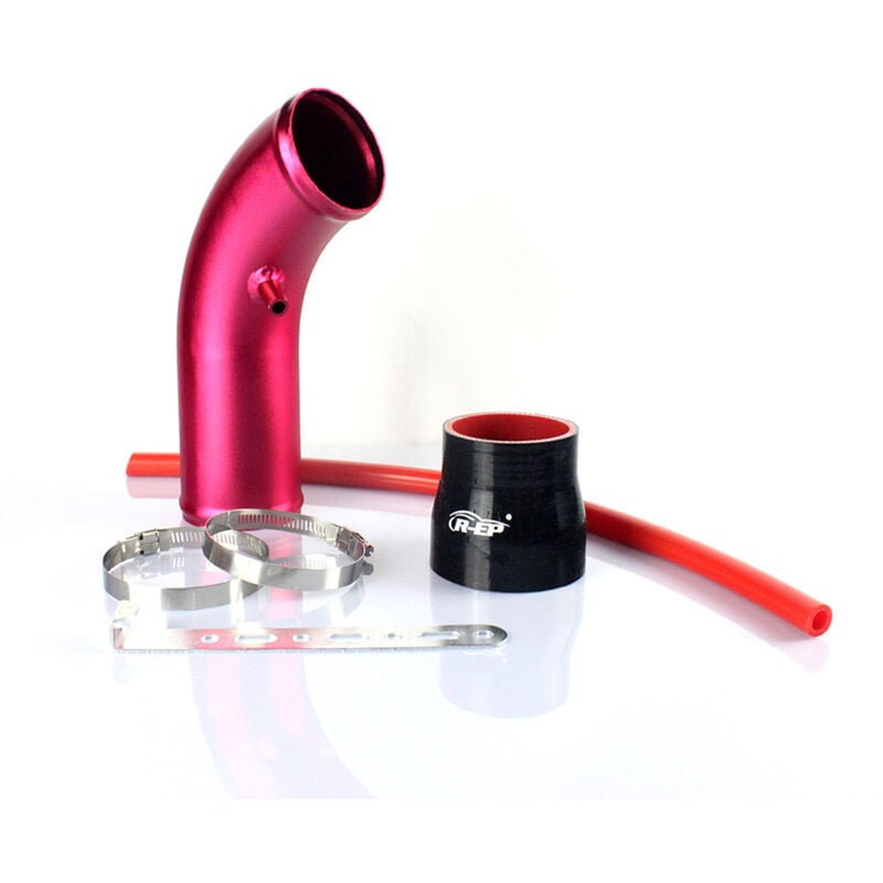 Shining House - D'Admission D'Air Turbine Pour Kit De Tuyau D'admission D'air De Voiture Tuyau En Caoutchouc à Haut Débit De 76mm Filtre De Connexion