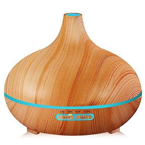 SHINING HOUSE Difusor de aroma de aceite esencial de aromaterapia de 550 ml, con humidificador de modo de niebla ajustable, difusor de aroma ultrasónico con función de apagado automático, en la oficin
