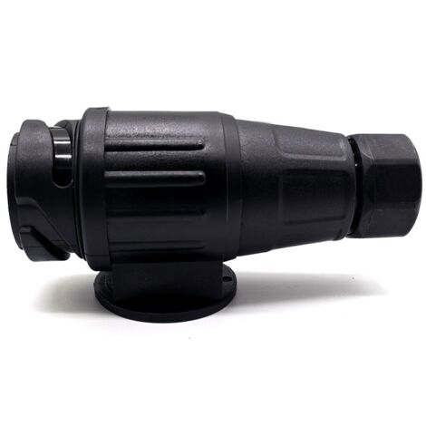 SHINING HOUSE Enchufe de remolque de 13 pines, conector de toma de remolque eléctrico impermeable de 12 V, para remolque, caravana, camión, RV