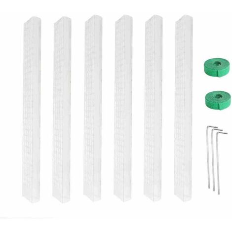 SHINING HOUSE Estaca para plantas trepadoras de interior, estaca para plantas en maceta, estacas de plástico para plantas de interior, estaca extensible de musgo sphagnum para plantas trepadoras para 