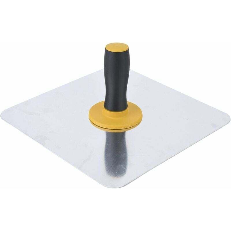 Shining House - Faucon en aluminium Durable de 300300mm, plâtres en aluminium ergonomiques de dureté élevée, pour l'outil de cloison sèche de truelle