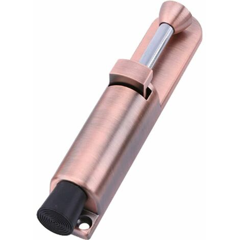 SHINING HOUSE Federtürstopper, Türhalterung aus Zinklegierung, Federinstallation, Pedalbetätigung, Hebeltürstopper, geeignet für den Innen- und Außenbereich