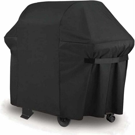 SHINING HOUSE Funda para barbacoa, funda para barbacoa a gas, funda protectora para barbacoa Oxford 210D resistente, adecuada para etc., resistente al agua y al desgarro (145 x 61 x 117)