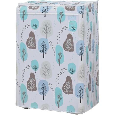 SHINING HOUSE Funda para lavadora de exterior, funda para lavadora de interior, funda para lavadora impermeable y a prueba de polvo (60 x 63 x 87 cm)