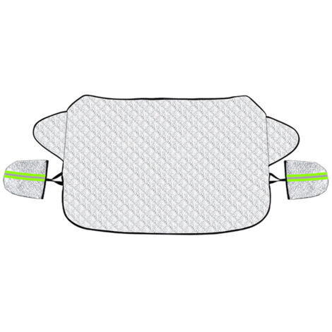 SHINING HOUSE Funda para parabrisas de coche, protección de invierno para parabrisas, universal, magnética, plegable, para lona de coche, antihielo, nieve, rayos UV, polvo y lluvia (147 x 100 cm)