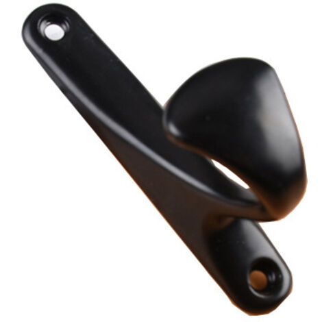 SHINING HOUSE Ganchos de metal para abrigos, ganchos de pared con tornillos de montaje, gancho individual para baño, cocina, dormitorio, entrada (negro)