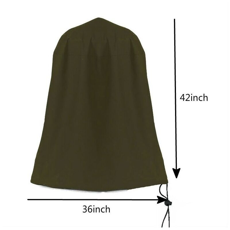 Shining House - Housse de protection pour fontaine de jardin - Résistante à la poussière - Imperméable et durable - Avec cordon de serrage de
