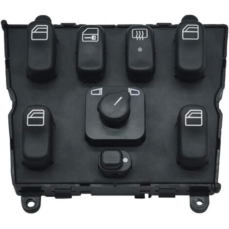 SHINING HOUSE Interruptor de control de ventana 1638206610 para ML230 ML270 ML320 ML430