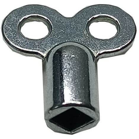 SHINING HOUSE Juego de 6 llaves de purga de radiador de aleación de zinc: duraderas y adecuadas para muchos radiadores, útiles para calentadores, fácil mantenimiento (2,6 x 2,3 cm)