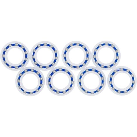SHINING HOUSE Juego de 8 rodamientos de bolas para robot limpiafondos Polaris 280 180, rueda C60 C 60
