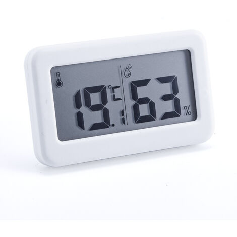 SHINING HOUSE Kleines Innenthermometer - Weiß