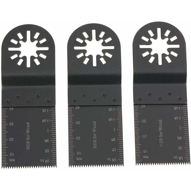 Shining House - Lot De 20 Lames De Scie Multifonction 34 Mm Pour Outil Oscillant