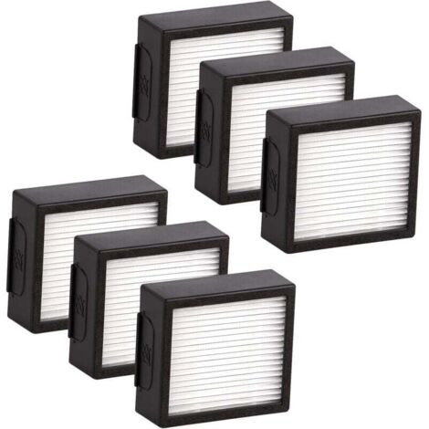 SHINING HOUSE (lot de 6) Filtre HEPA de remplacement compatible avec l'aspirateur robot iRobot Roomba Combo J7+ plus/Combo j5+ Combo j9+, kit d'accessoires pour filtre HEPA (uniquement pour la série C