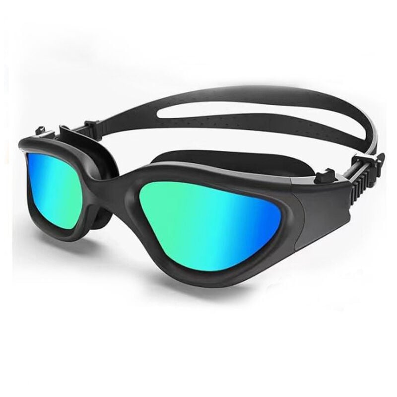 Shining House - Lunettes de natation à verres polarisés, lunettes de plongée anti-buée, protection uv 100%, vision claire, adaptées aux hommes,