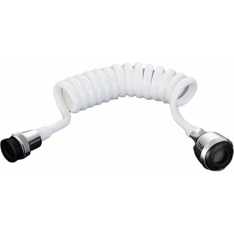SHINING HOUSE Manguera de extensión de grifo, extensor de grifo de cocina retráctil, rociador de fregadero de mano, boquilla de manguera, conector de grifo largo, accesorios de cocina para el hogar (3