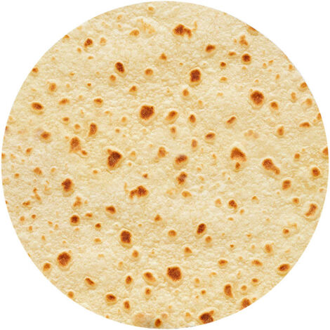 SHINING HOUSE Manta envolvente de tortilla, manta envolvente redonda para burrito, manta para tirar tortilla, manta redonda divertida con comida realista
