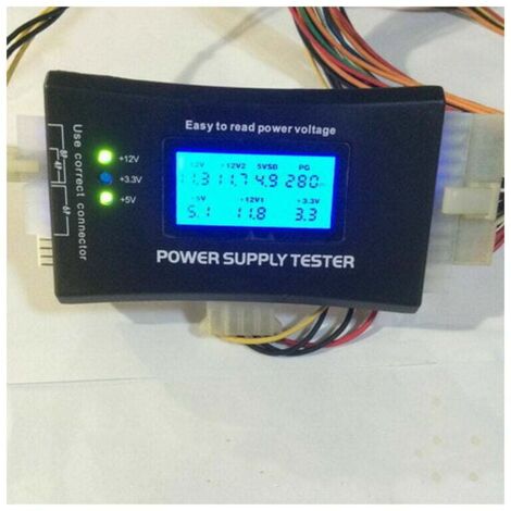 SHINING HOUSE Medidor de corriente digital Derrui, herramienta de detección de voltaje, comprobador eléctrico, computadora de prueba con pantalla LCD