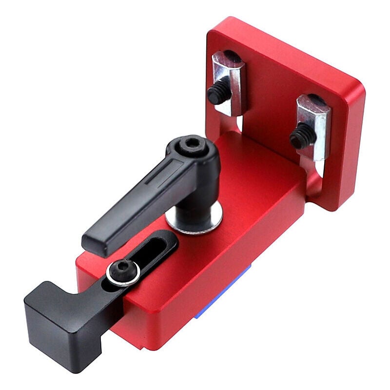 Shining House - Outil de travail du bois,Chute pour le bois, 45 Type d'outil pour le travail du bois Mitre Track Stop Limite de longueur précise pour