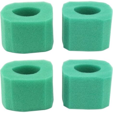 SHINING HOUSE Paquete de cartuchos de filtro de repuesto de espuma reutilizables, prácticos y duraderos para bomba de piscina
