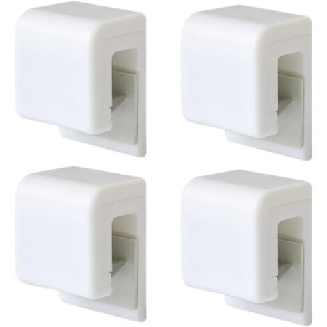 SHINING HOUSE Paquete de soporte para pasta de dientes autoadhesivo impermeable multiusos para montar en la pared para el baño