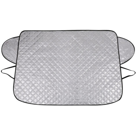 SHINING HOUSE Parasol para coche, funda para parabrisas de coche, funda para parasol para coche, protección delantera para coche, funda plegable para parabrisas para la mayoría de vehículos, aislamien