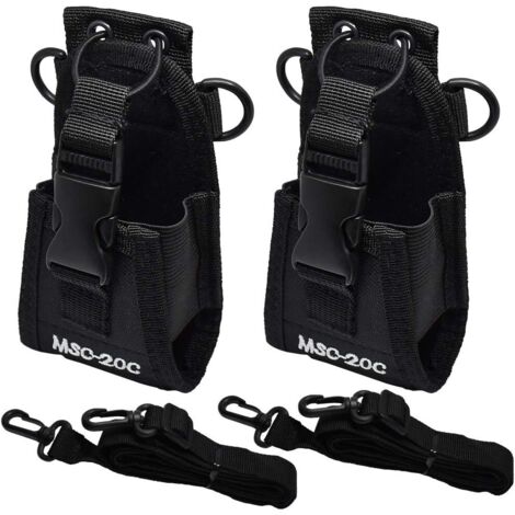 SHINING HOUSE PCS Universal Nylon Radio Case Walkie Talkie Tasche Multifunktionale Taktische Radio Tasche 13,5  8  4,5 cm für Telefon GPS Walkie Talkie