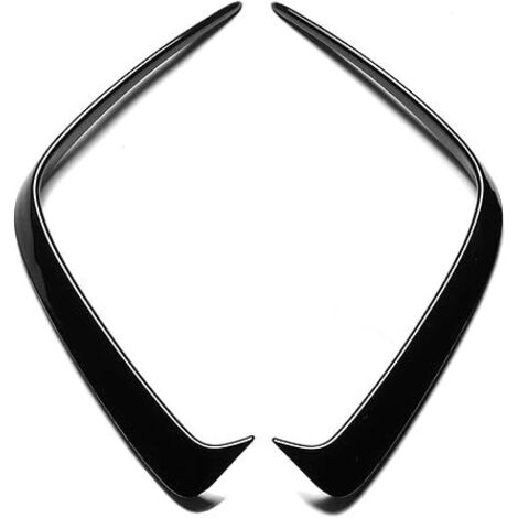 SHINING HOUSE Pegatinas decorativas para exterior de coche modificadas con barra de viento trasera en color negro brillante aptas para BMW Serie 3 G20 2019+ 318i 320i 330i