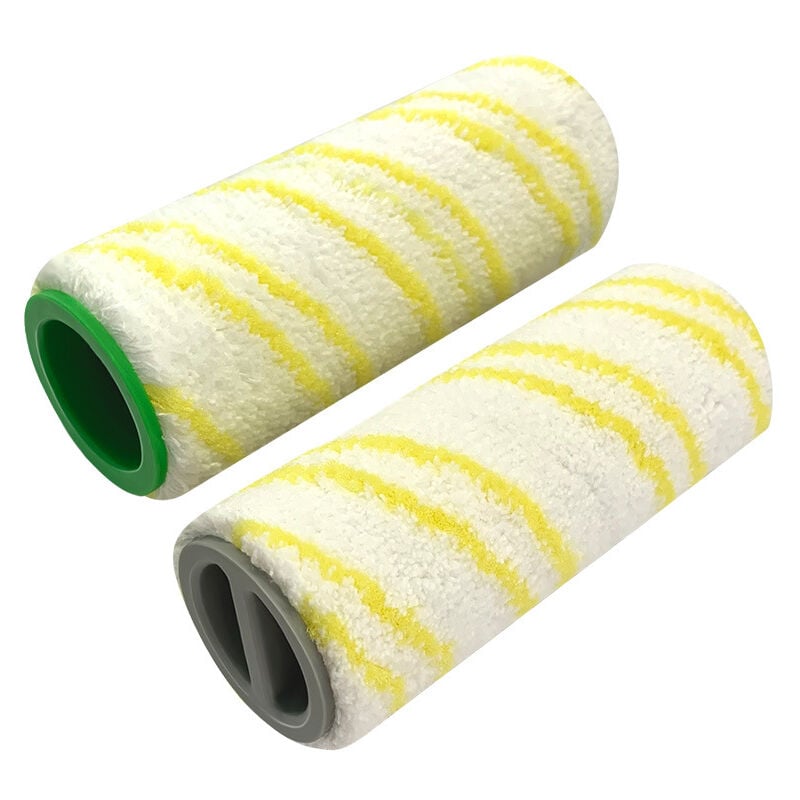 Shining House - Pièces de rechange pour aspirateur Brosse de nettoyage pour rouleaux de nettoyage de sols durs Compatible avec les aspirateurs sans