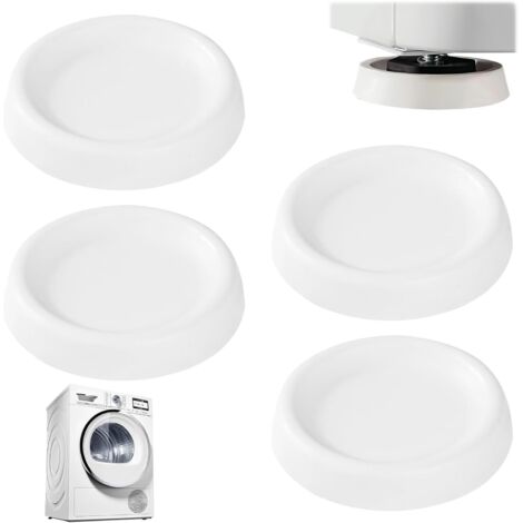 SHINING HOUSE Piezas Anti Vibración Pies Lavadora, Almohadillas Anti Vibración Universales Amortiguadores para Electrodomésticos, Lavadoras y Secadoras, Almohadillas Cojines para Lavadora