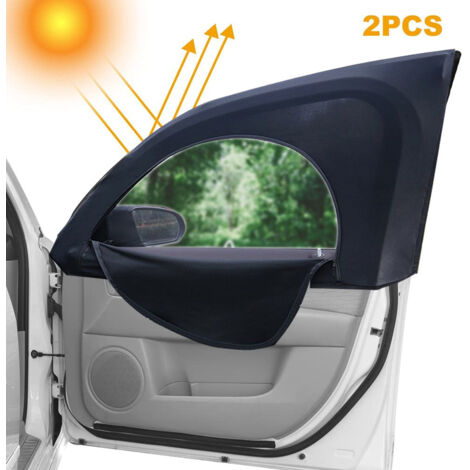 SHINING HOUSE Piezas de parasol para coche para bebé, para privacidad y protección solar, bloquea los rayos UV, para niños y mascotas, parasol para ventana de todos los coches (ventana delantera)