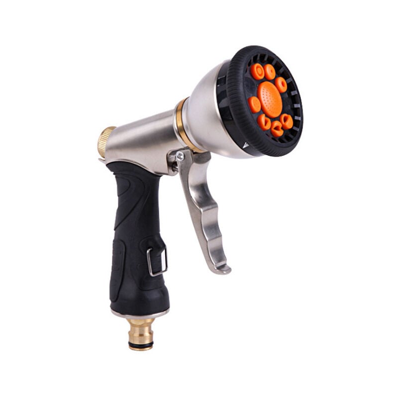 Pistolet d'arrosage Métal, Pulvérisateur de Jardin, 9 Modes D'arrosage Pistolet Arrosage Pulvérisateur de Jardin à Haute Pression pour L'arrosage De